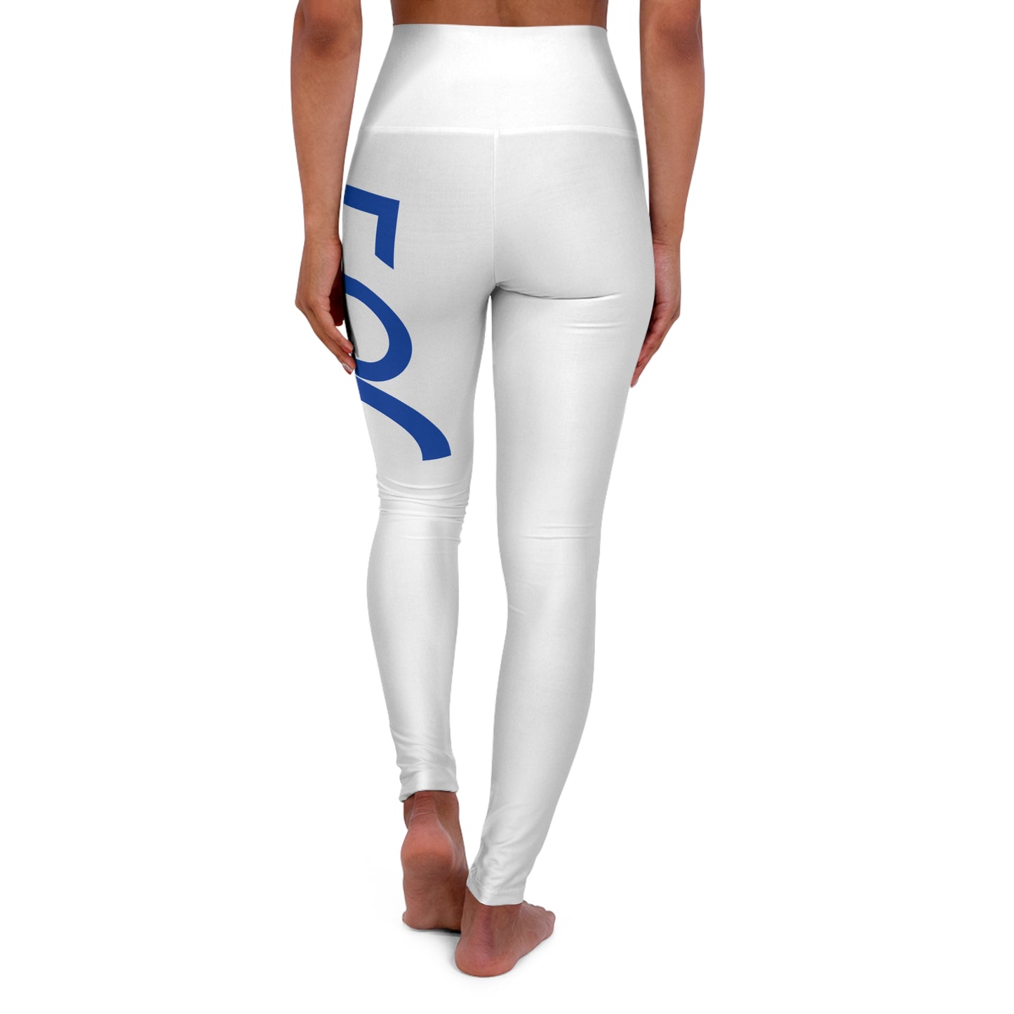 Erica Warren High Waisted Yoga Leggings (AOP)