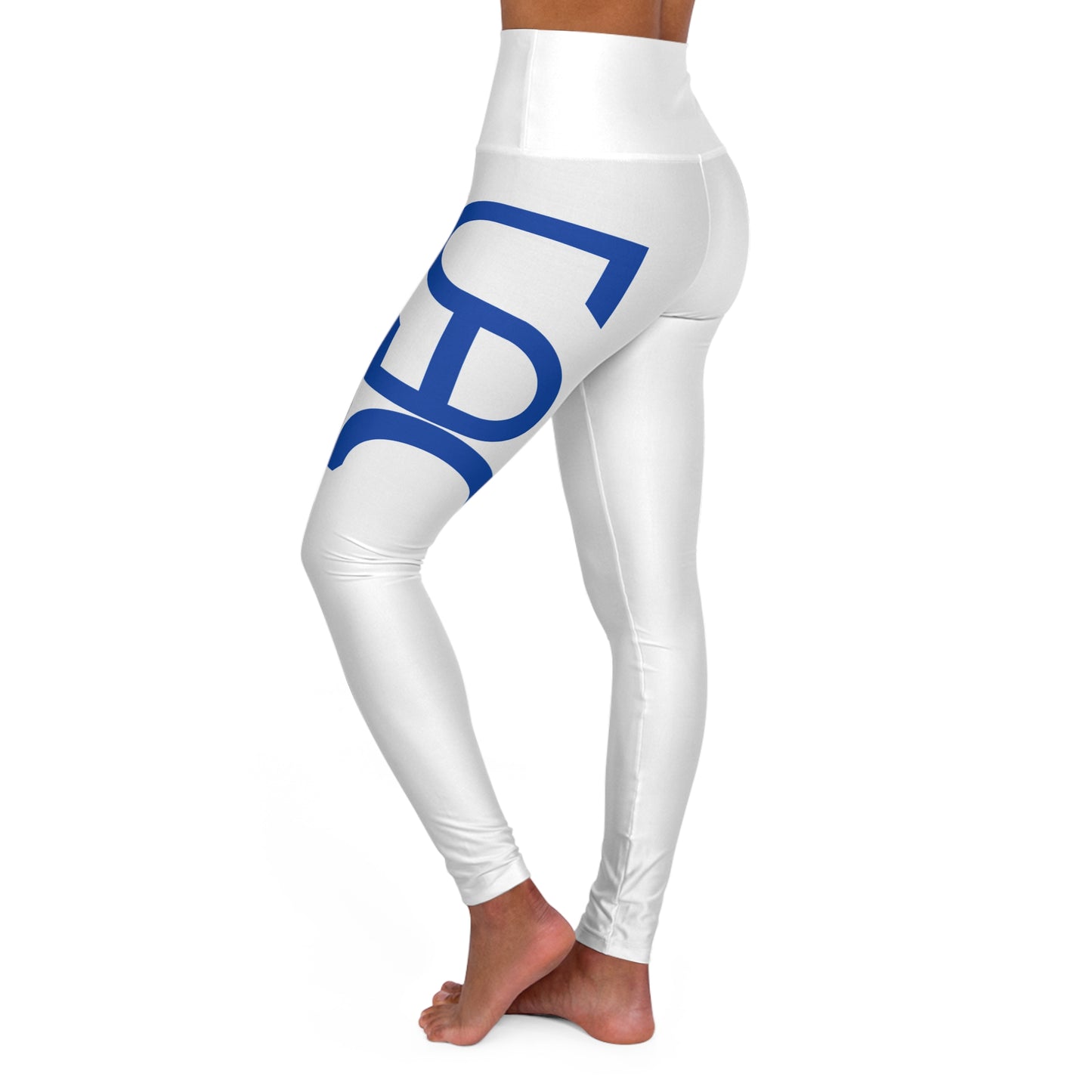 Erica Warren High Waisted Yoga Leggings (AOP)