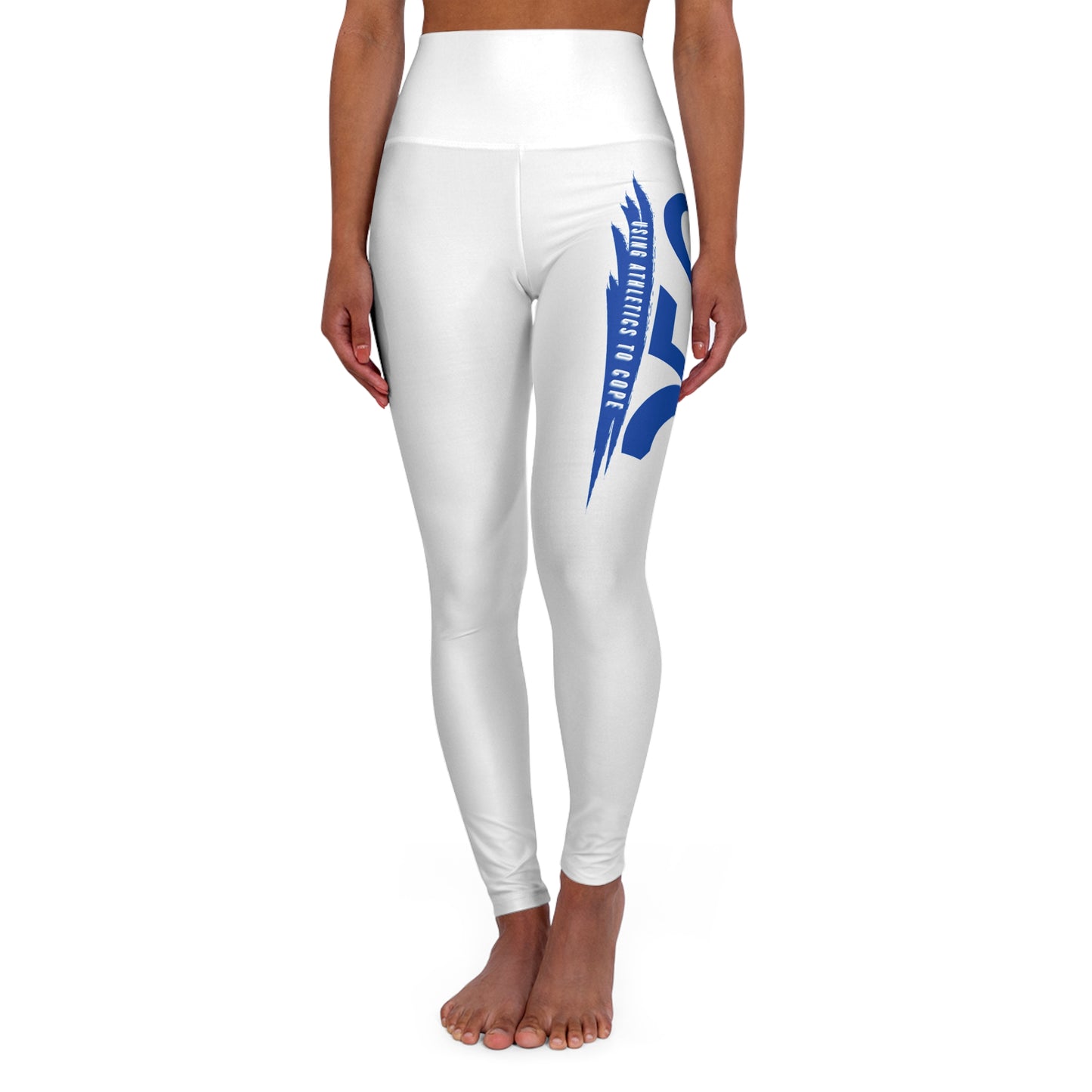 Erica Warren High Waisted Yoga Leggings (AOP)